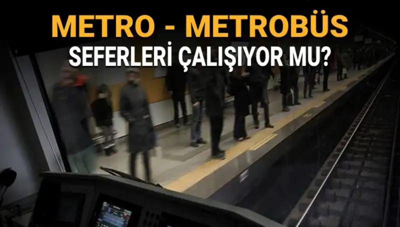 İstanbul Ulaşımında Son Durum: Metrobüs ve Metro Çalışıyor Mu?