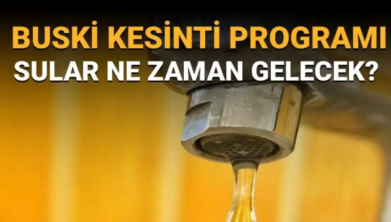 Bursa Nilüfer'de Su Kesintisi: Ne Zaman Sular Gelecek?