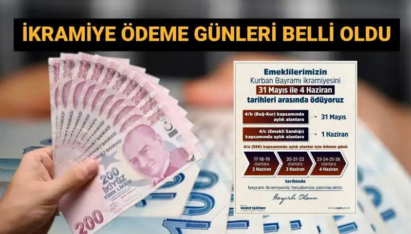 Bayram İkramiyeleri İçin Tarihler Belli Oldu: Yüzde 25 Artışla 4.000 TL Ödenecek!