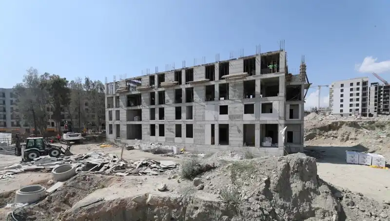 Defne'de Jandarma Hizmet Binalarının İnşası Devam Ediyor, Halk Memnun!