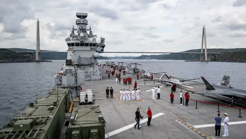 Yeni Dönem Başladı: TCG Anadolu Sarayburnu'ndan Yola Çıktı!