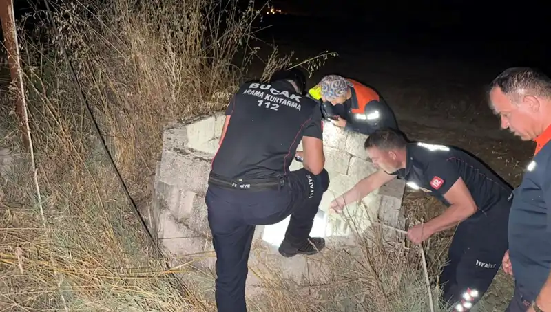 Burdur'da Kuyuya Düşen Kedi, İtfaiye Ekipleri Tarafından Kurtarıldı!