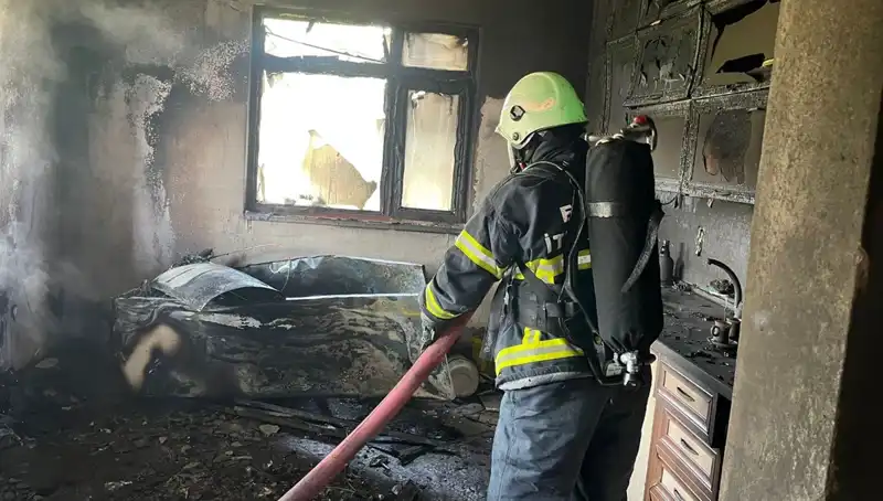 Yangın Mutfağı Kül Etti: Şehirde Korku Dolu Anlar