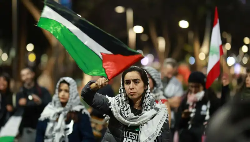 Meksika'da İsrail'in Gazze'ye Saldırıları İçin Düzenlenen Protestolar Büyüyor