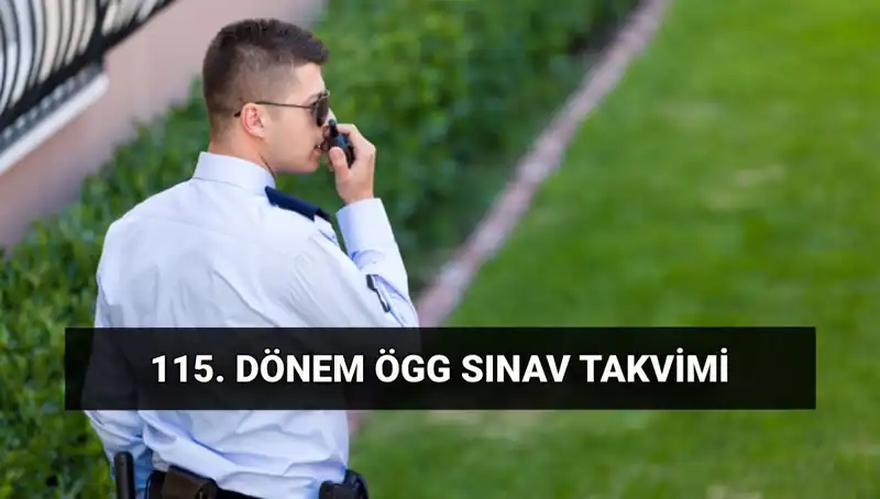 2025 ÖGG Sınav Tarihleri Açıklandı! EGM Detayları Verdi