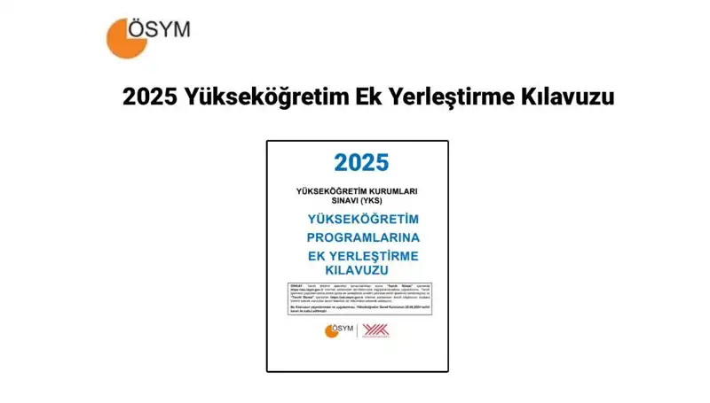 2025 ÖSYM YKS Ek Tercih Kılavuzu: Tarihler ve Bilinmesi Gerekenler